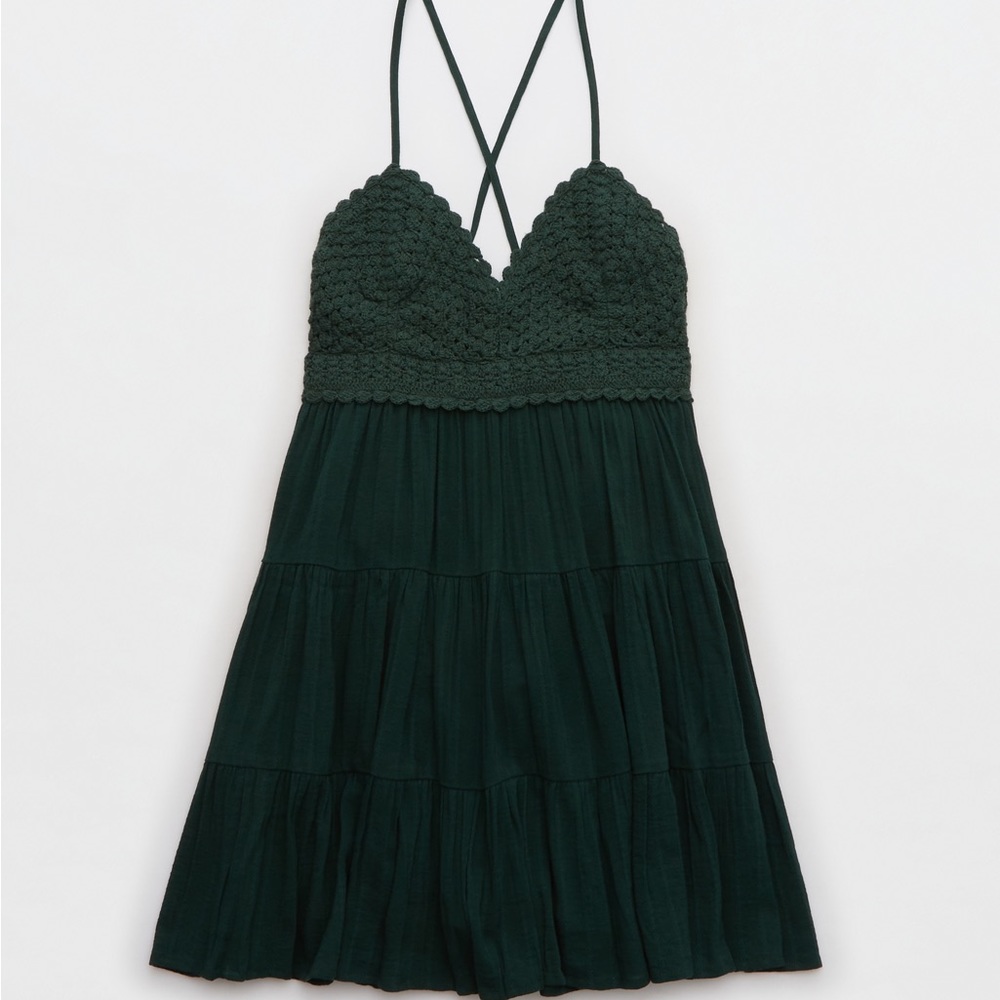Arie textured mini sundress